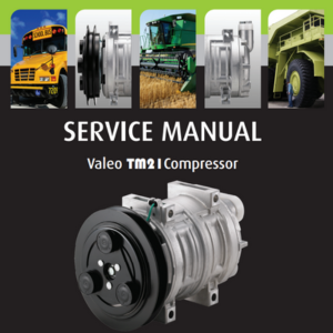 Service Manual Valeo TM21 Compressor